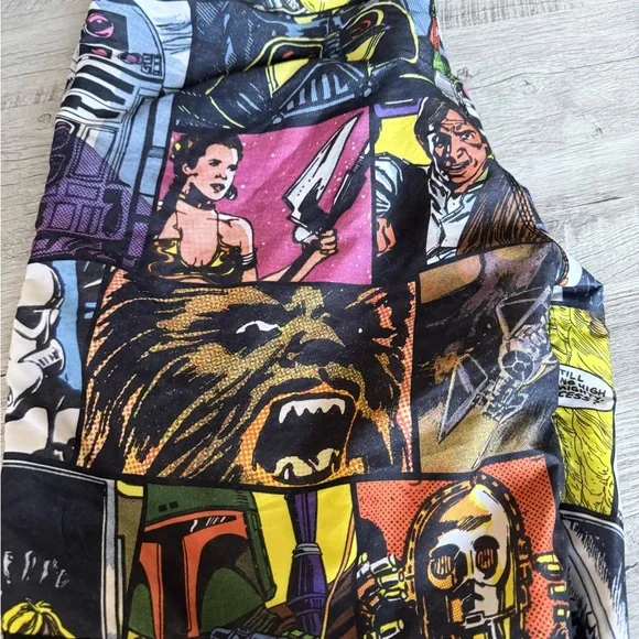 Star Wars Swim Trunks Size 2X Comic Strip All Over Print - Picture 3 of 16